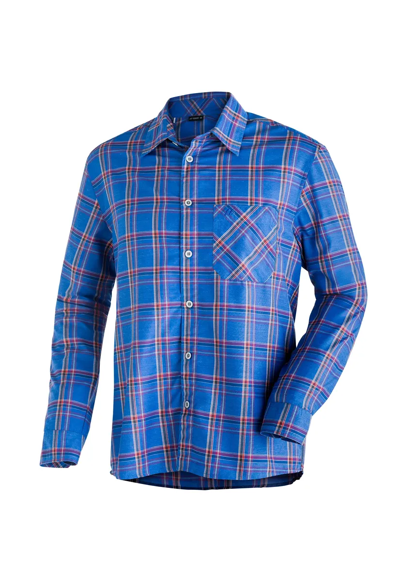 Функциональная рубашка Maier Sports "Claas", мужская рубашка, клетчатая рубашка с длинными рукавами для активного отдыха и отдыха, синий
Функциональная рубашка Maier Sports "Claas", мужская рубашка, клетчатая рубашка с длинными рукавами для активного отдыха и отдыха, синий