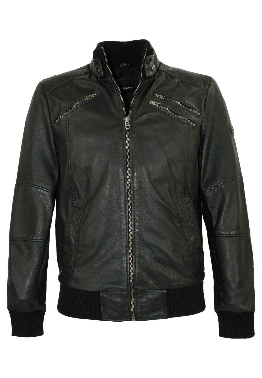 Кожаная куртка Bruno Banani, черный
Кожаная куртка Bruno Banani, черный