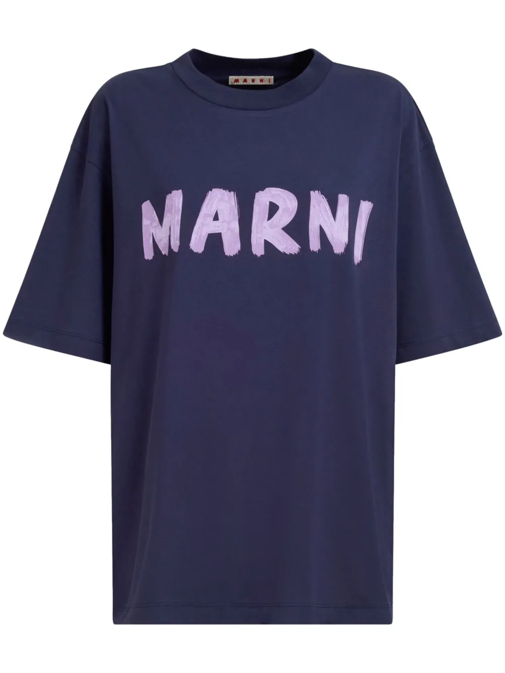 Футболка с логотипом Marni, синий 
Футболка с логотипом Marni, синий