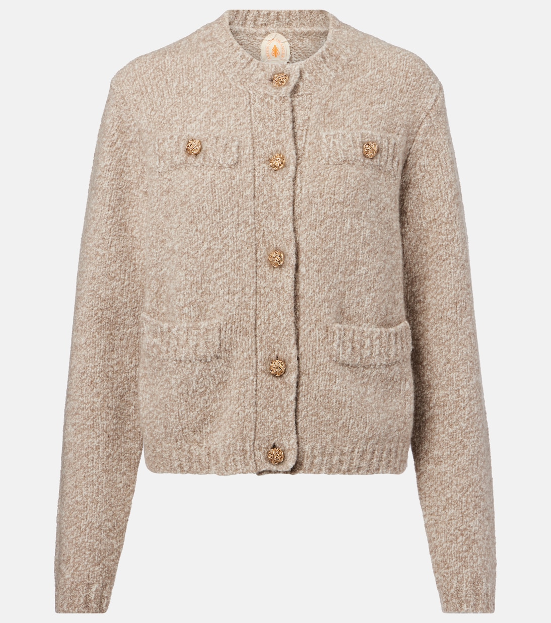 Кардиган из кашемира с добавками Jardin des Orangers, бежевый
Кардиган из кашемира с добавками Jardin des Orangers, бежевый