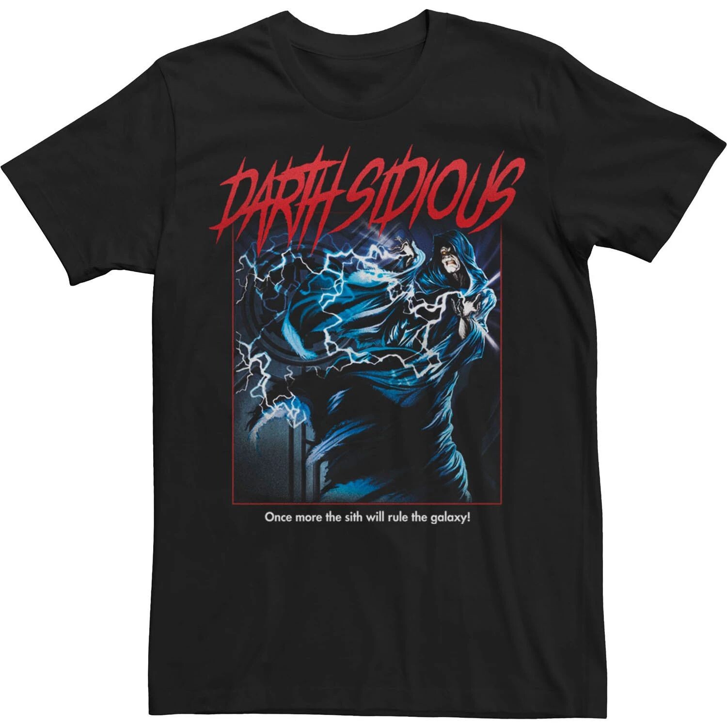 Мужская темная футболка с портретом Дарта Сидиуса на Хэллоуин в стиле «Звездных войн» Licensed Character
Мужская темная футболка с портретом Дарта Сидиуса на Хэллоуин в стиле «Звездных войн» Licensed Character