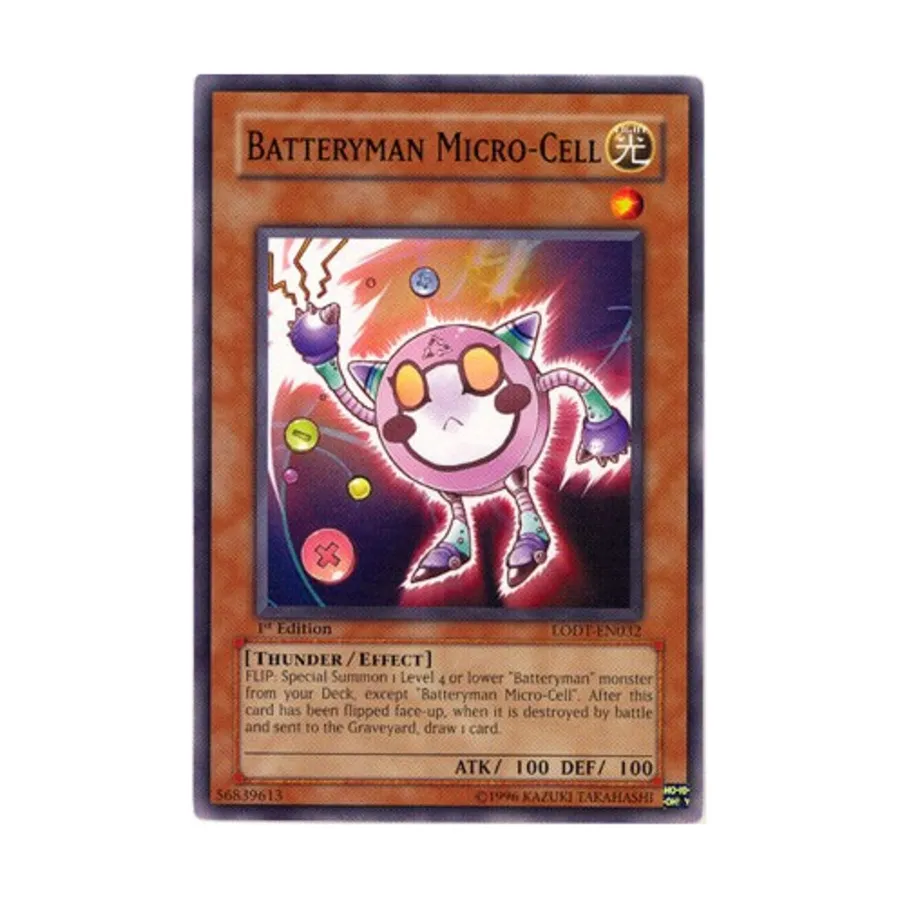 CCG Микроячейка аккумуляторщика (обычная), Yu-Gi-Oh - Light of Destruction - Singles
CCG Микроячейка аккумуляторщика (обычная), Yu-Gi-Oh - Light of Destruction - Singles