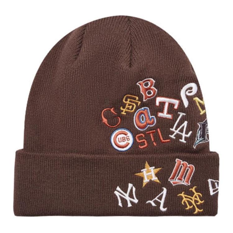 New Era Акриловая вязаная шапка унисекс коричневая, Brown
New Era Акриловая вязаная шапка унисекс коричневая, Brown