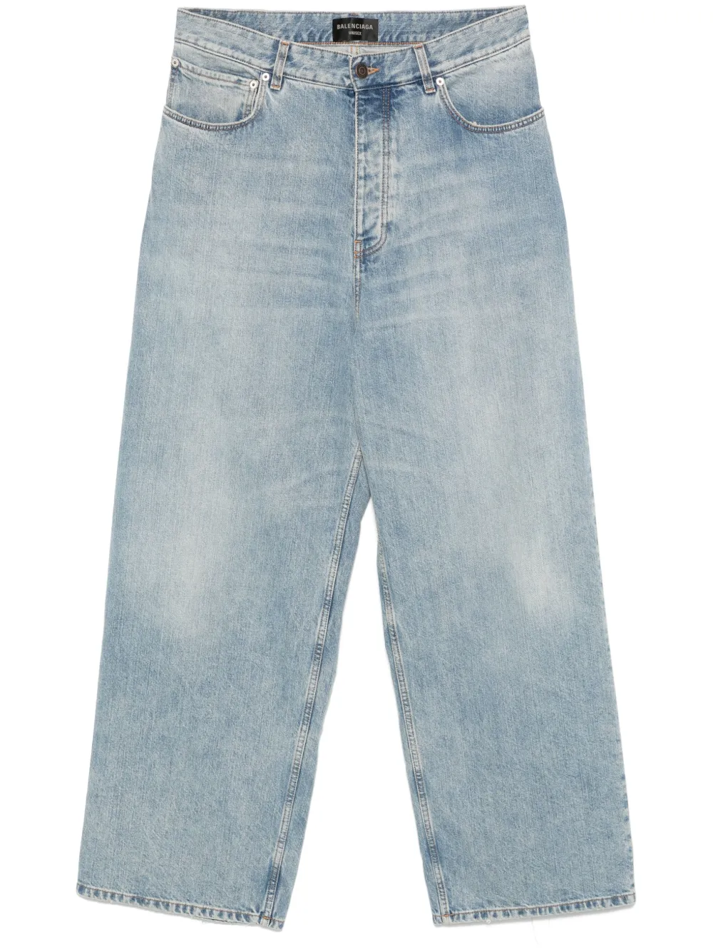 Джинсы свободного кроя BALENCIAGA, синий
Джинсы свободного кроя BALENCIAGA, синий