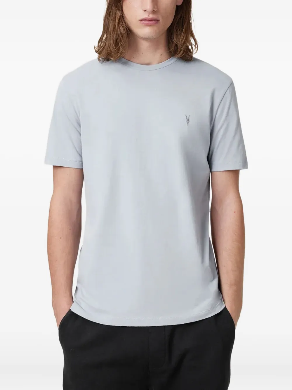 Футболка с вышитым логотипом AllSaints, синий
Футболка с вышитым логотипом AllSaints, синий