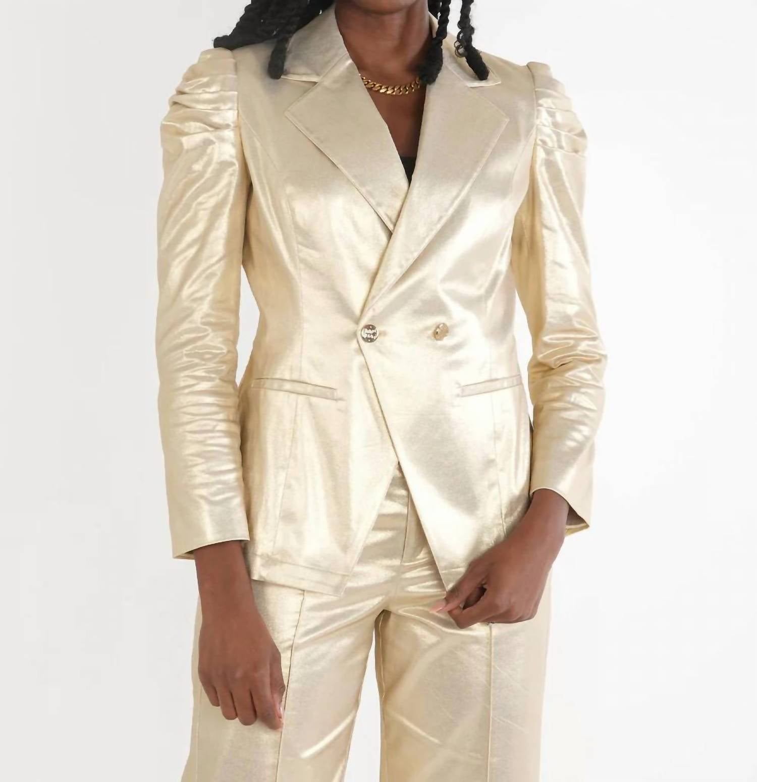 Блейзер Брэдшоу в «Золотой лихорадке» Emily McCarthy
Блейзер Брэдшоу в «Золотой лихорадке» Emily McCarthy