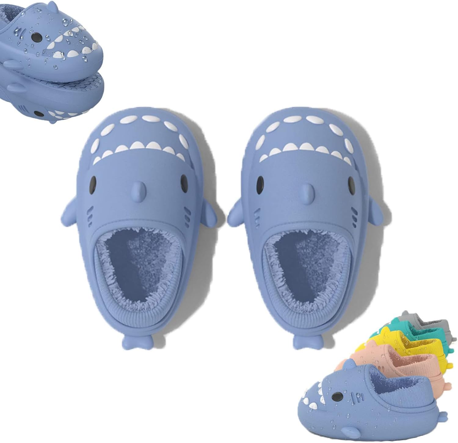 Унисекс зимние тапочки «Облако Акула» для взрослых, мультяшные пушистые тапочки, носить легко, с нескользящей подошвой, мягкие и удобные, домашние хлопковые шлепанцы для использования внутри и снаружи Proptmina, синий
Унисекс зимние тапочки «Облако Акула» для взрослых, мультяшные пушистые тапочки, носить легко, с нескользящей подошвой, мягкие и удобные, домашние хлопковые шлепанцы для использования внутри и снаружи Proptmina, синий