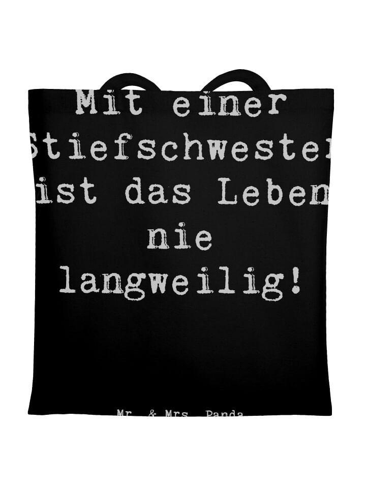 Сумка для переноски Mr & Mrs Panda Stiefschwester Abenteuer, черный
Сумка для переноски Mr & Mrs Panda Stiefschwester Abenteuer, черный