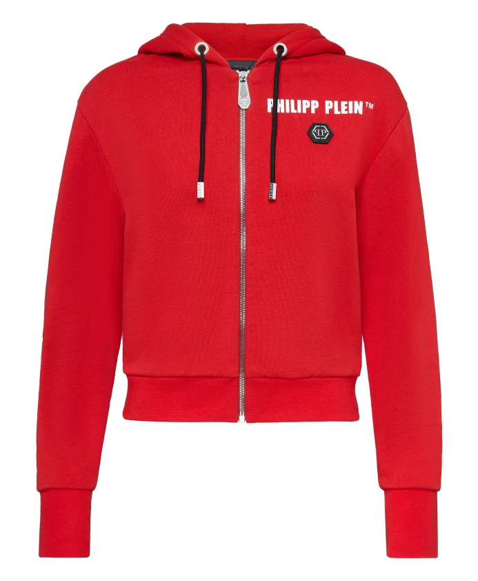 Толстовка с капюшоном и бахромой из кристаллов Philipp Plein, красный
Толстовка с капюшоном и бахромой из кристаллов Philipp Plein, красный