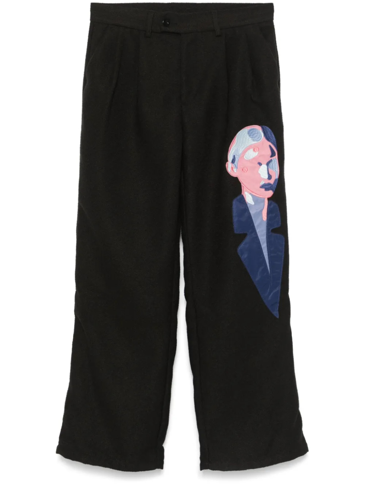 KidSuper брюки с нашивкой, черный
KidSuper брюки с нашивкой, черный