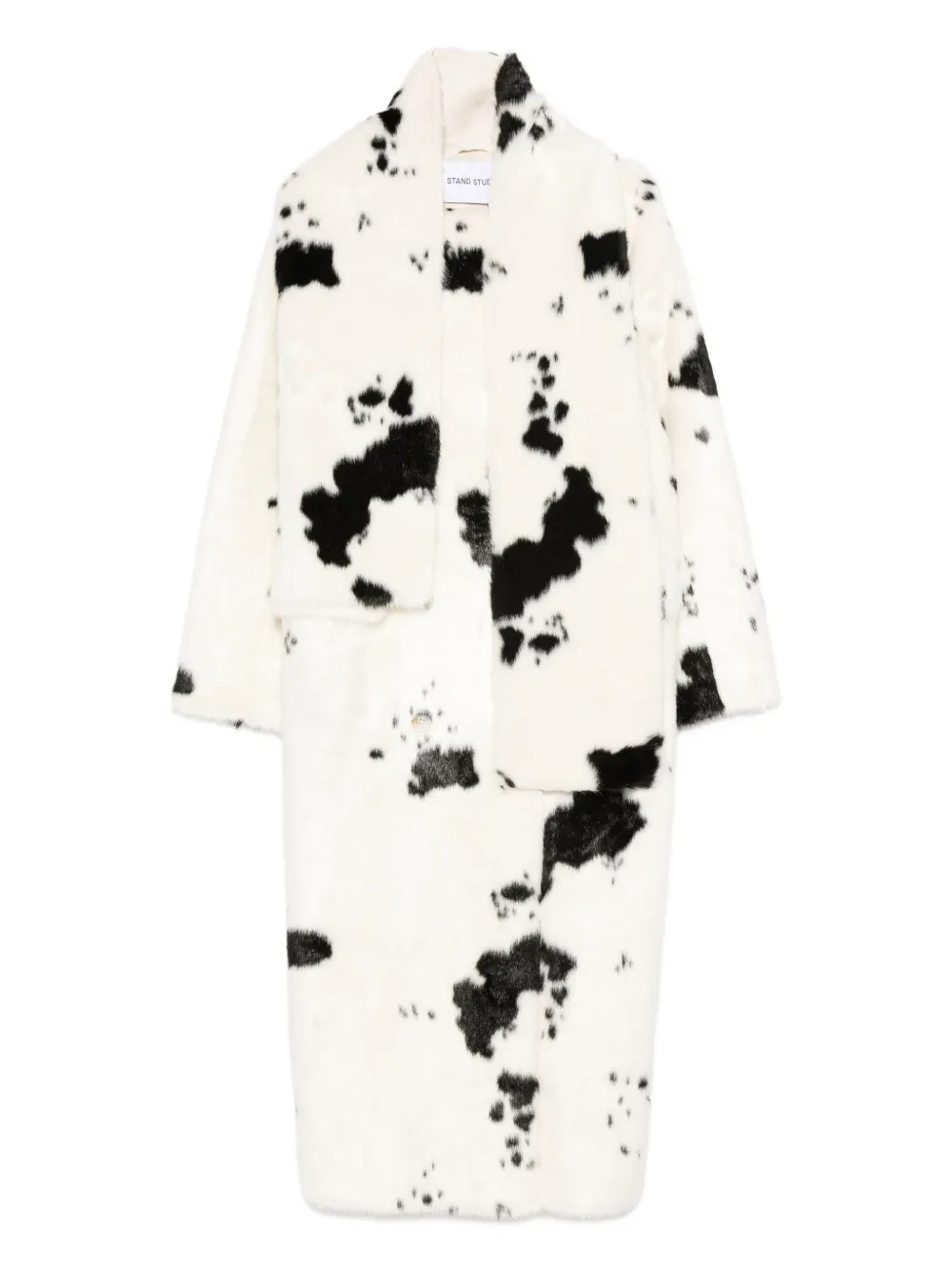 Пальто с абстрактным узором Stand Studio, белый
Пальто с абстрактным узором Stand Studio, белый