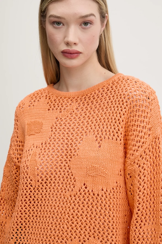 Свитер с добавлением льна BRUMA Desigual, оранжевый 
Свитер с добавлением льна BRUMA Desigual, оранжевый