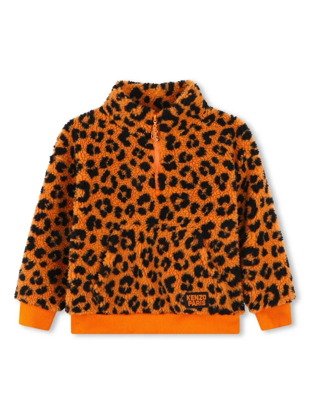 Толстовка из шерпы с леопардовым принтом Kenzo Kids, оранжевый
Толстовка из шерпы с леопардовым принтом Kenzo Kids, оранжевый