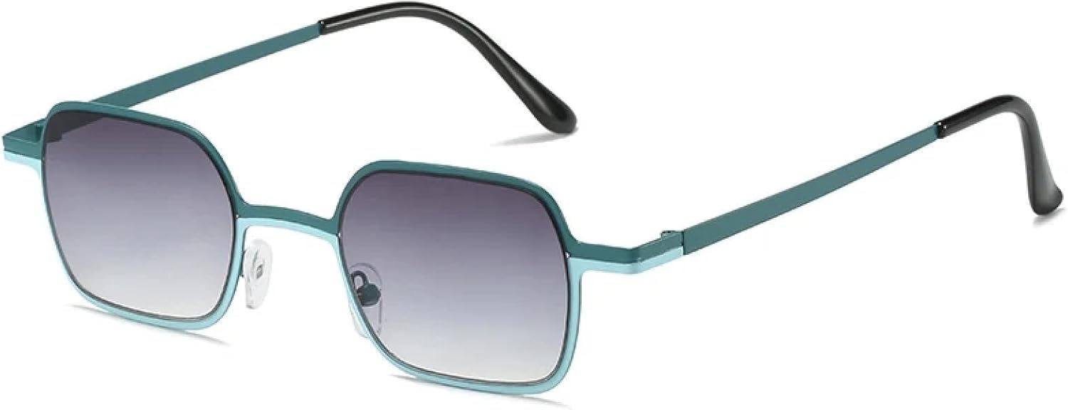 Роскошные маленькие металлические модные ретро-солнцезащитные очки для путешествий, уличной фотографии, унисекс, защита от УФ-излучения UV400 TKKTLLT, Green Gradient Gray
Роскошные маленькие металлические модные ретро-солнцезащитные очки для путешествий, уличной фотографии, унисекс, защита от УФ-излучения UV400 TKKTLLT, Green Gradient Gray