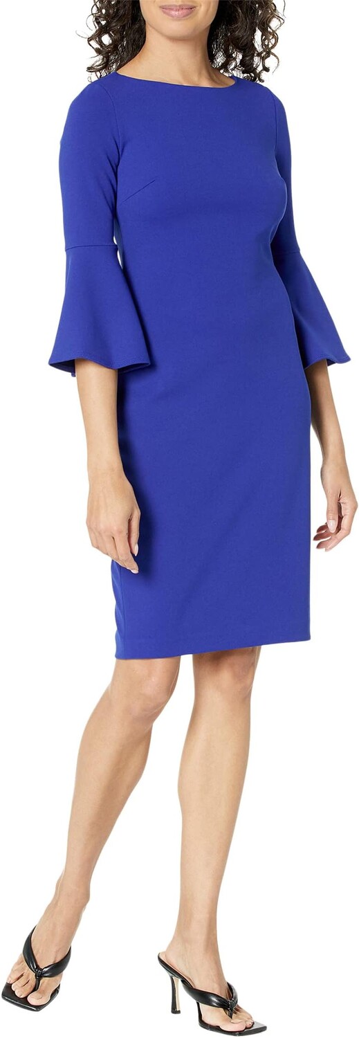 Платье Scuba Crepe Sheath with Bell Sleeves Calvin Klein, цвет Ultramarine
Платье Scuba Crepe Sheath with Bell Sleeves Calvin Klein, цвет Ultramarine