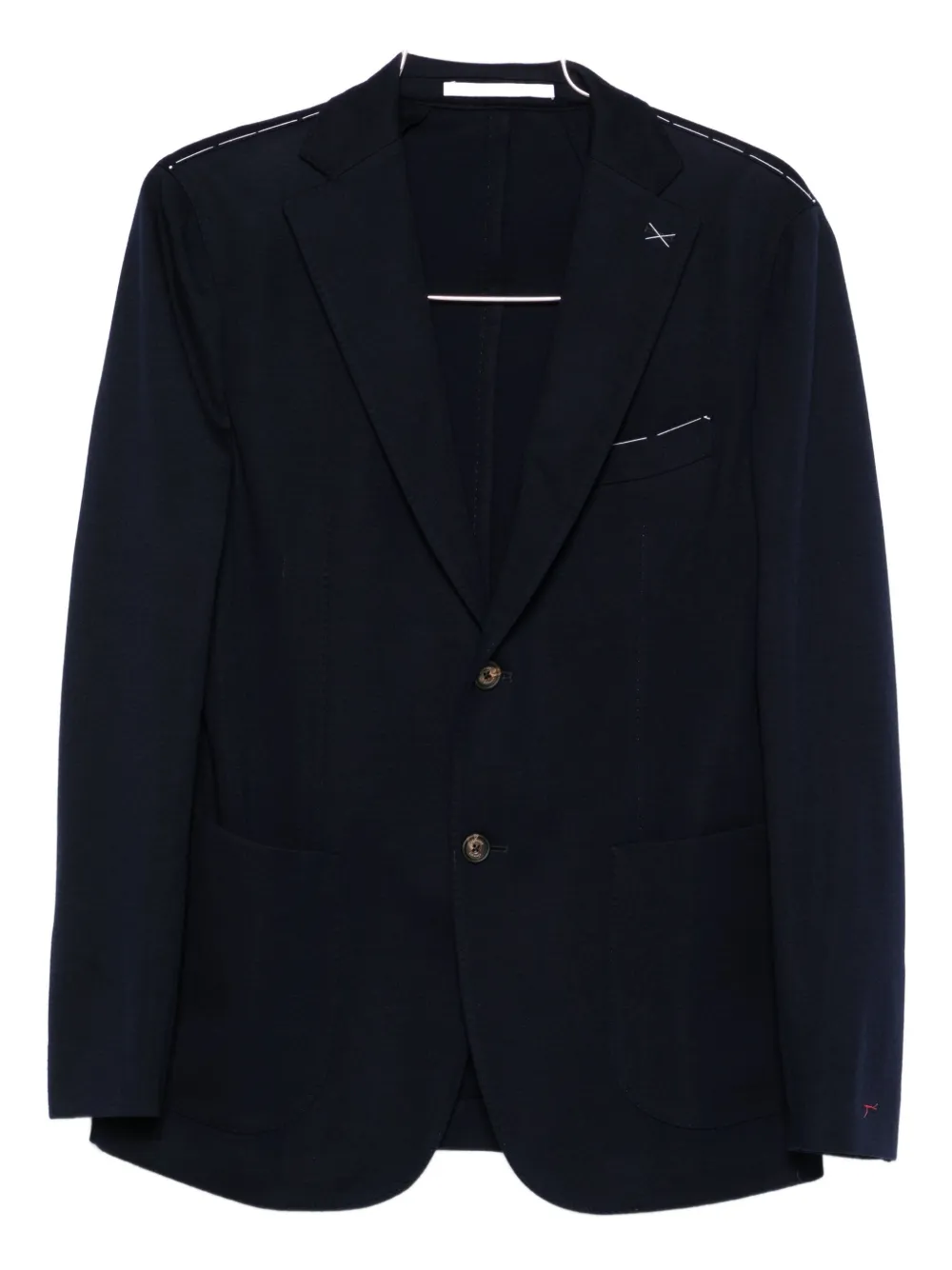 Блейзер с двумя пуговицами и накладными карманами Eleventy, синий
Блейзер с двумя пуговицами и накладными карманами Eleventy, синий