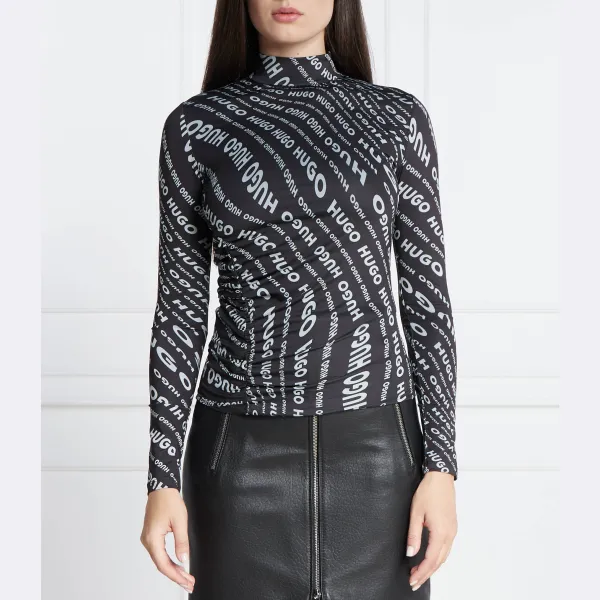 Блуза дачора классического кроя Hugo, черный
Блуза дачора классического кроя Hugo, черный