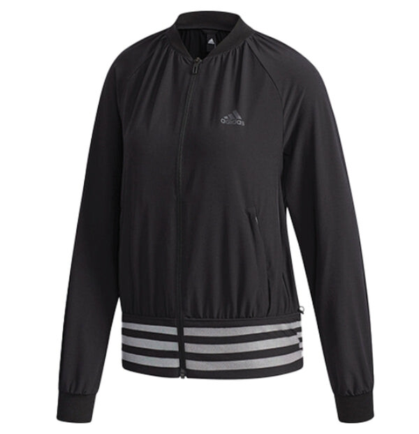 Куртка тонкие тканые Куртка Adidas, черный 
Куртка тонкие тканые Куртка Adidas, черный