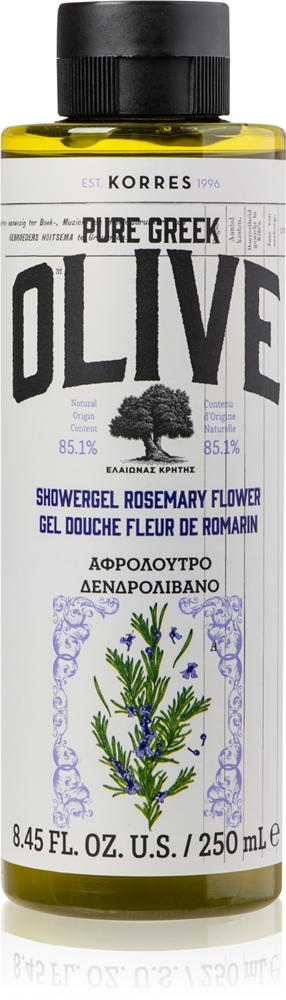 Освежающий гель для душа с чисто греческой оливой и цветком розмарина Korres, 250 мл
Освежающий гель для душа с чисто греческой оливой и цветком розмарина Korres, 250 мл
