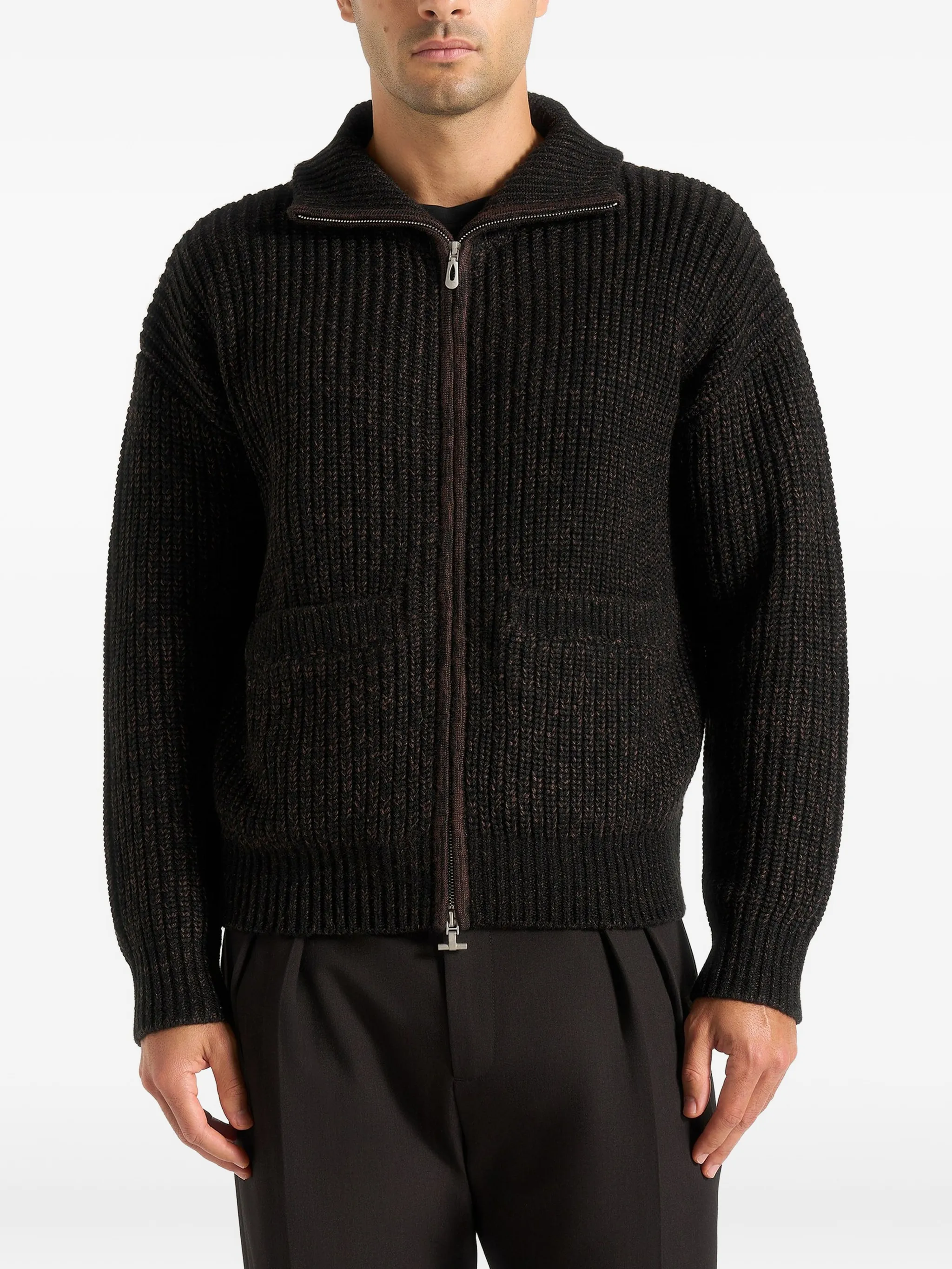 Кардиган Jamie на молнии Manière De Voir, черный
Кардиган Jamie на молнии Manière De Voir, черный