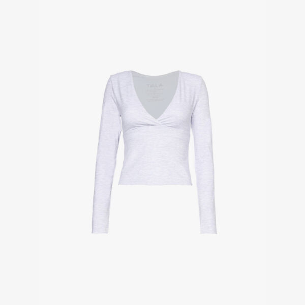 Спортивный топ Dayflex из переработанного нейлона с v-образным вырезом и длинными рукавами We Are Tala, серый
Спортивный топ Dayflex из переработанного нейлона с v-образным вырезом и длинными рукавами We Are Tala, серый