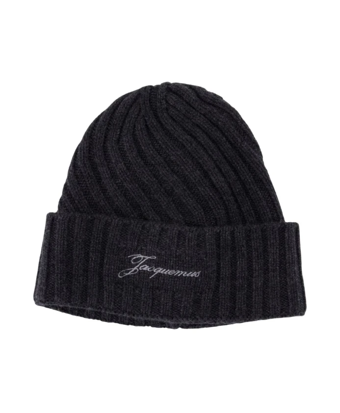 Кашемировая серая шапка-бини Jacquemus, серый
Кашемировая серая шапка-бини Jacquemus, серый