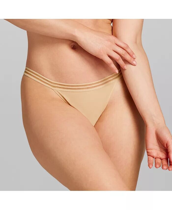 Женские трусики-стринги из микросетки SIELLA, бежевый
Женские трусики-стринги из микросетки SIELLA, бежевый