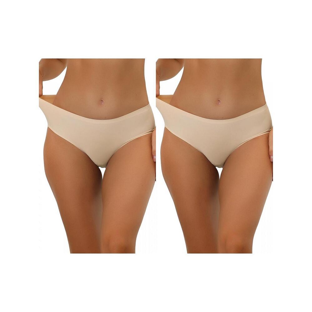 2 упаковки трусиков для женщин, удобное нижнее белье без подкладки, трусы с эластичной резинкой на талии без показа ALLEGRA K, бежевый
2 упаковки трусиков для женщин, удобное нижнее белье без подкладки, трусы с эластичной резинкой на талии без показа ALLEGRA K, бежевый