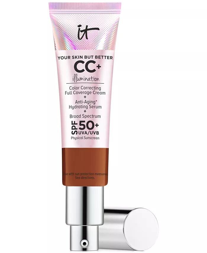 CC+ Крем-осветление с SPF 50+ It Cosmetics, цвет Neutral Tan
CC+ Крем-осветление с SPF 50+ It Cosmetics, цвет Neutral Tan