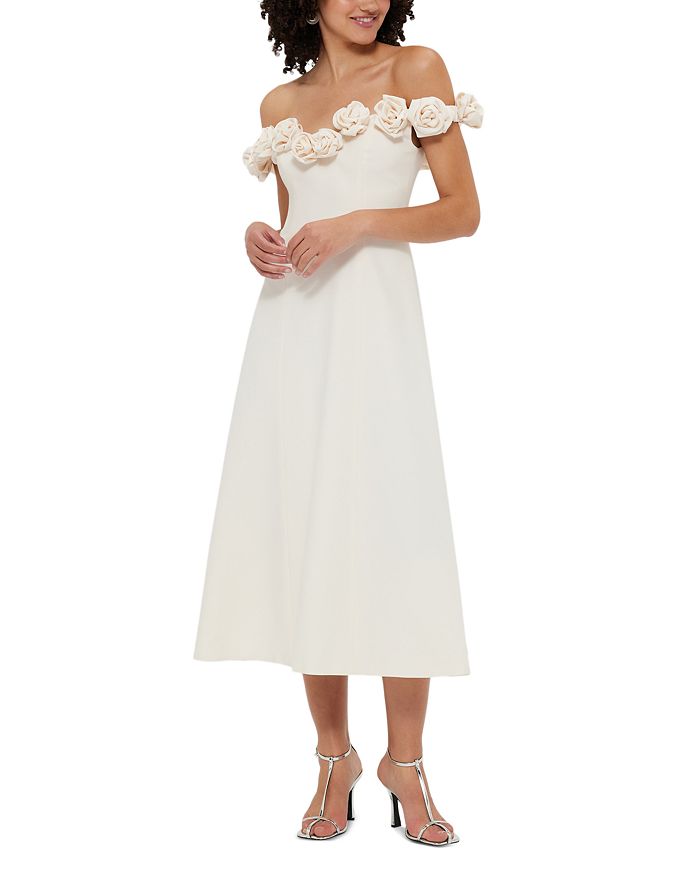 Платье-миди Annette Floral с открытыми плечами LEO LIN, слоновая кость/кремовый
Платье-миди Annette Floral с открытыми плечами LEO LIN, слоновая кость/кремовый