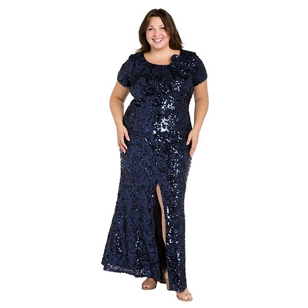 Платье с пайетками и короткими рукавами Plus size R&M Richards
Платье с пайетками и короткими рукавами Plus size R&M Richards