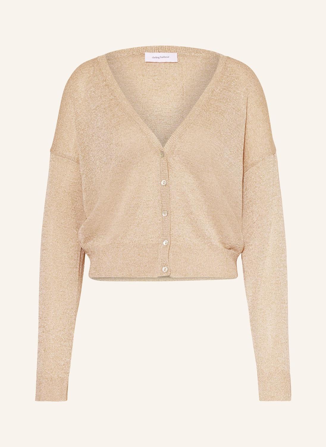 Кардиган с блестящей пряжей Darling Harbour, бежевый
Кардиган с блестящей пряжей Darling Harbour, бежевый