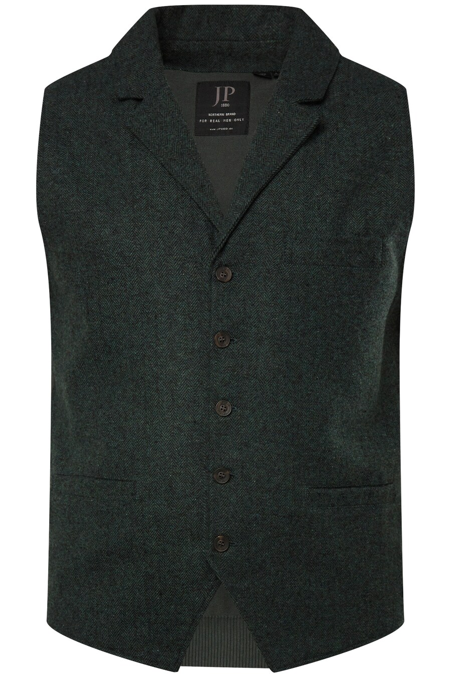 Жилет JP1880, Dark green 
Жилет JP1880, Dark green