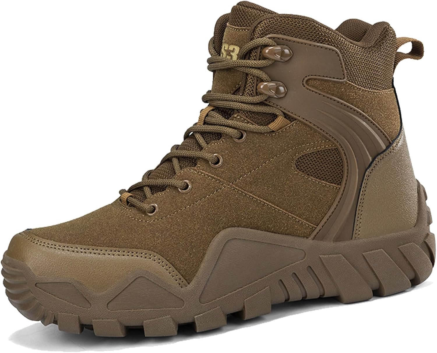 Мужские тактические военные ботинки Zivopah, водонепроницаемые походные ботинки, средние по щиколотку, для походов и боевых действий, коричневый
Мужские тактические военные ботинки Zivopah, водонепроницаемые походные ботинки, средние по щиколотку, для походов и боевых действий, коричневый