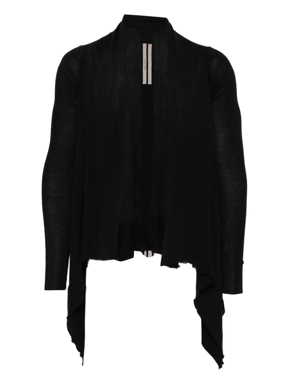 Асимметричный кардиган Rick Owens, черный
Асимметричный кардиган Rick Owens, черный