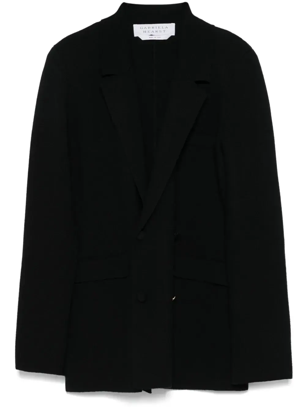 Двубортный пиджак Bowen Gabriela Hearst, черный
Двубортный пиджак Bowen Gabriela Hearst, черный