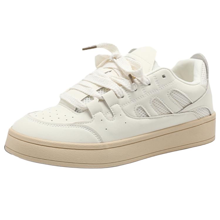 Кроссовки для скейтбординга мужские низкие, устойчивые к истиранию, из сетки и искусственной кожи SEMIR, экрю
Кроссовки для скейтбординга мужские низкие, устойчивые к истиранию, из сетки и искусственной кожи SEMIR, экрю