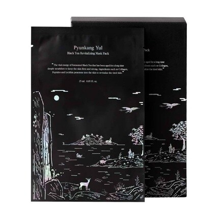 Pyunkang Yul Black Tea Восстанавливающая маска с черным чаем 25мл
Pyunkang Yul Black Tea Восстанавливающая маска с черным чаем 25мл