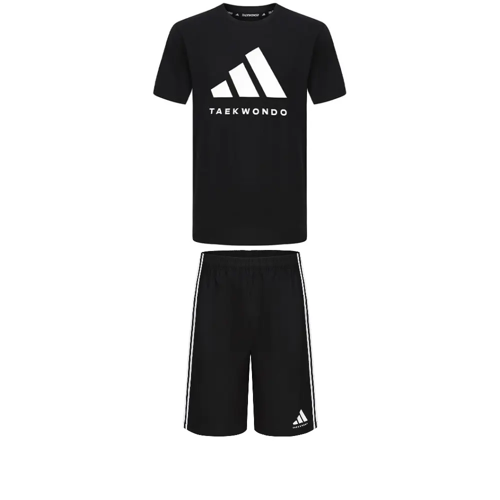 Adidas Мужская повседневная спортивная одежда для тхэквондо Black
Adidas Мужская повседневная спортивная одежда для тхэквондо Black