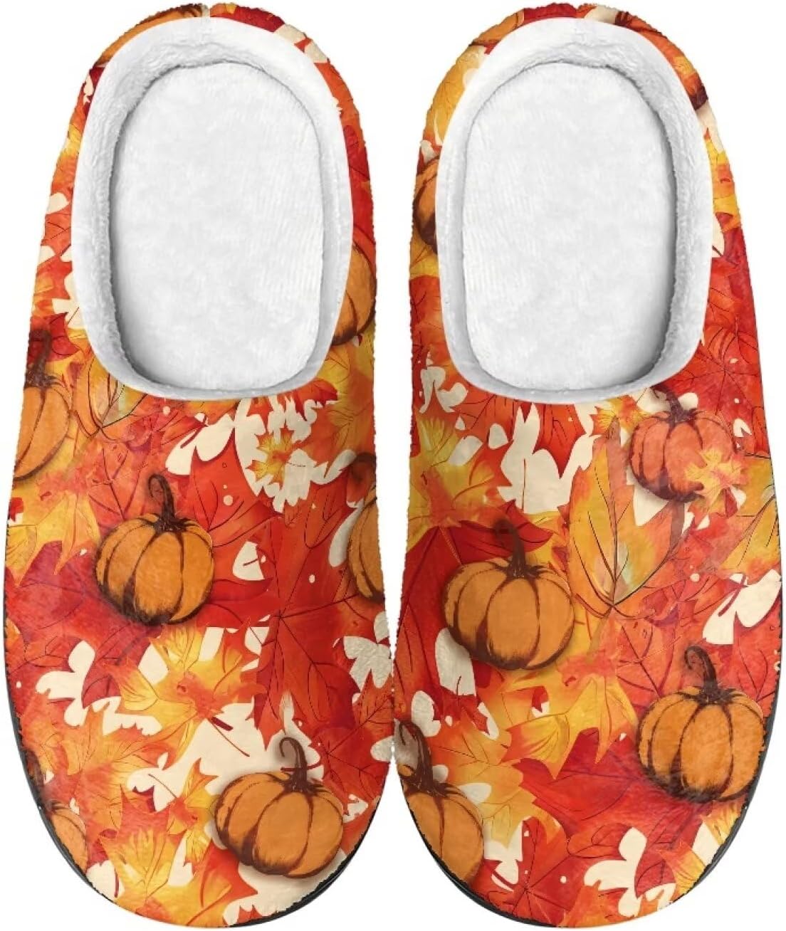 Ретро-тапочки с мягкими вставками для женщин и мужчин, для дома и улицы, противоскользящие, теплые, уютные, из пеноматериала Rweroyiu, Retro Maple Pumpkin
Ретро-тапочки с мягкими вставками для женщин и мужчин, для дома и улицы, противоскользящие, теплые, уютные, из пеноматериала Rweroyiu, Retro Maple Pumpkin