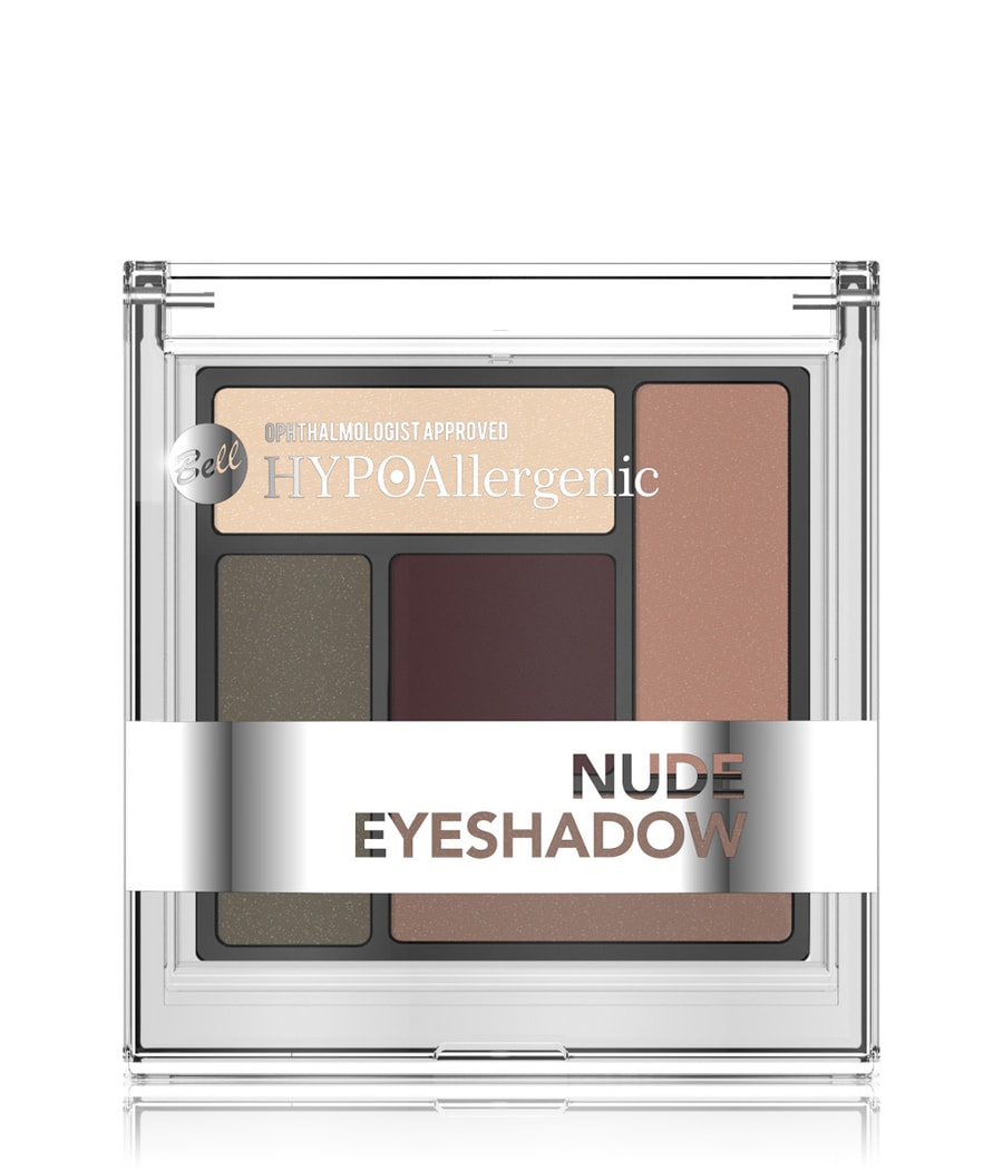 Палитра теней для век Bell HYPOAllergenic Nude Eyeshadow, Nr. 04 Earth Tones, 5g 
Палитра теней для век Bell HYPOAllergenic Nude Eyeshadow, Nr. 04 Earth Tones, 5g