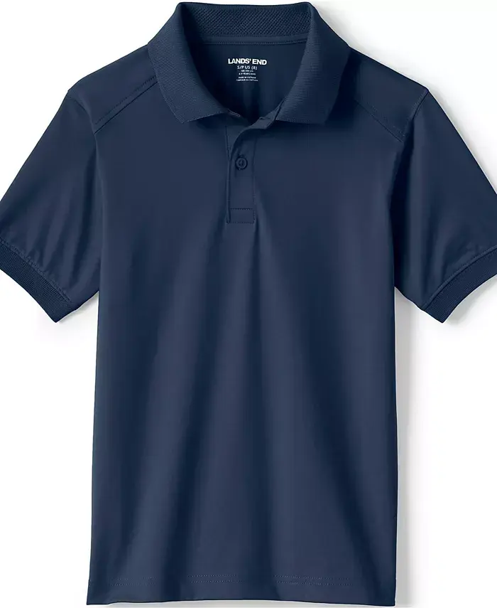 Детская школьная форма: поло с коротким рукавом быстросохнущее Lands' End, синий
Детская школьная форма: поло с коротким рукавом быстросохнущее Lands' End, синий