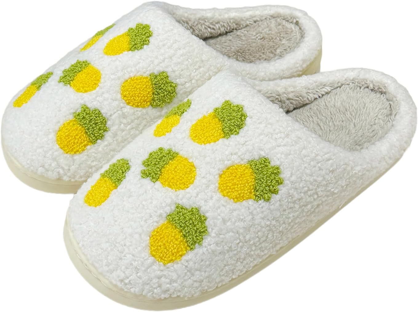 Женские и мужские милые пушистые тапочки с сердечком с эффектом памяти, мягкие тапочки, уютная обувь для дома и улицы Qqgb, Pineapple
Женские и мужские милые пушистые тапочки с сердечком с эффектом памяти, мягкие тапочки, уютная обувь для дома и улицы Qqgb, Pineapple