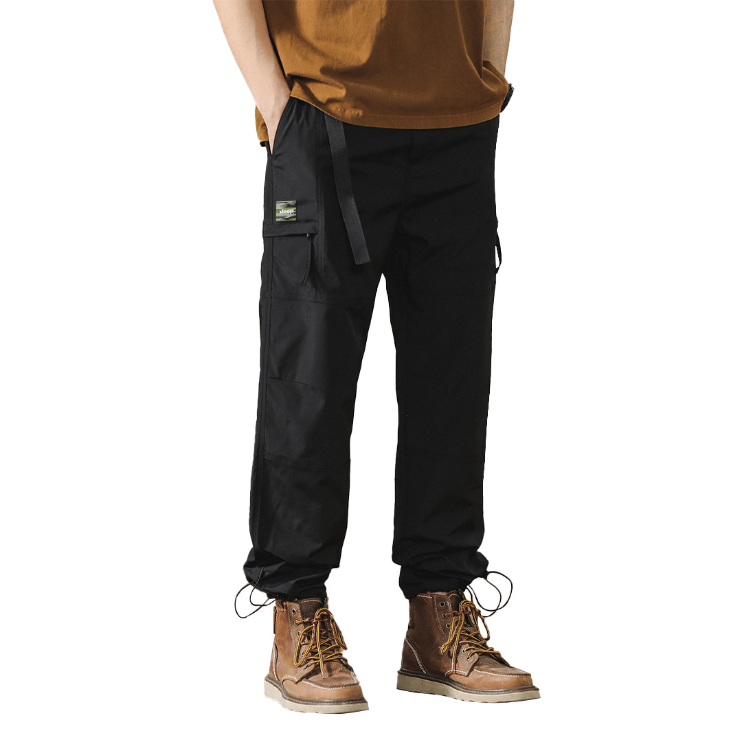 Грузовые штаны унисекс Jeep, черный
Грузовые штаны унисекс Jeep, черный
