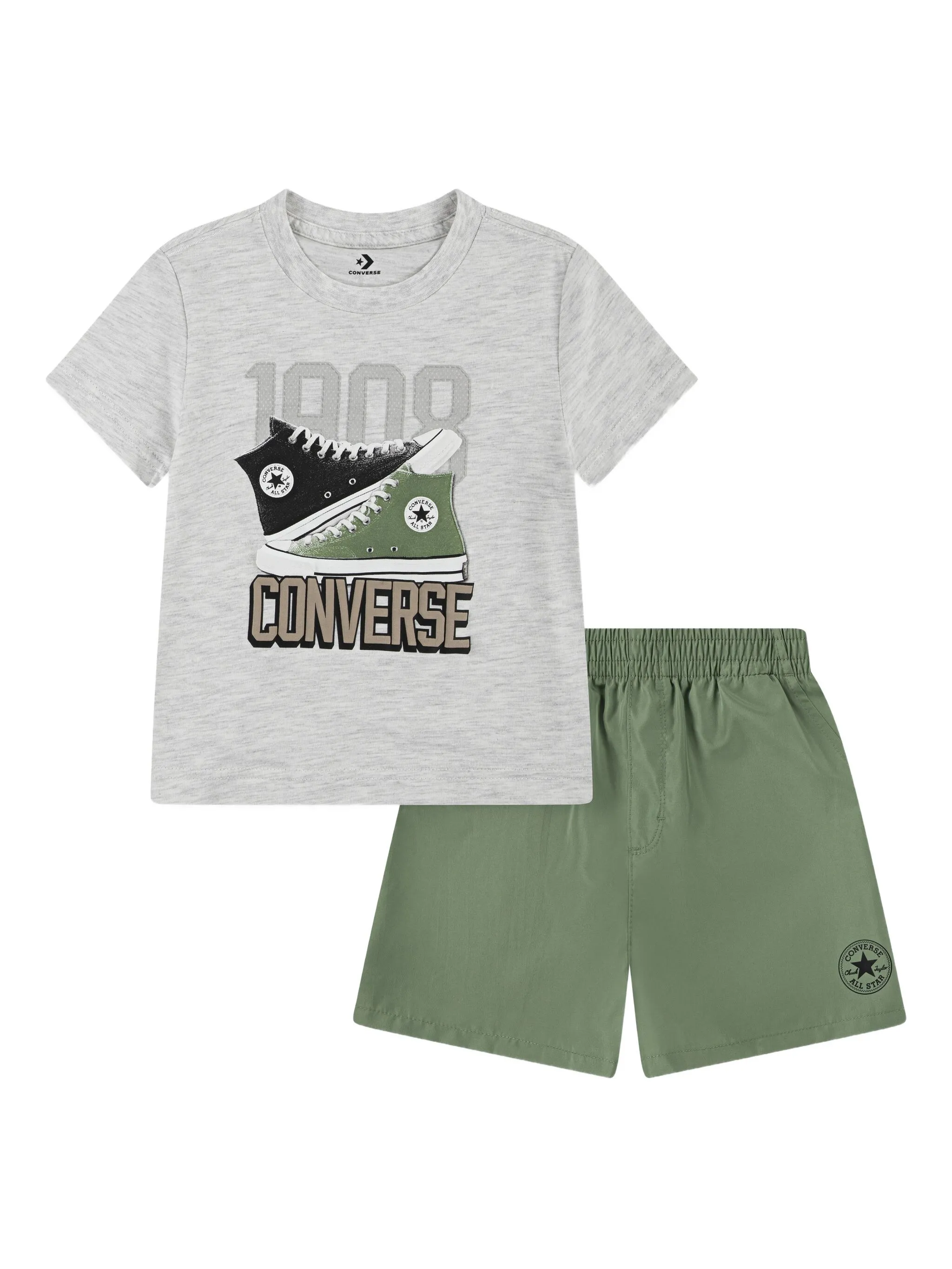 Шорты с логотипом Converse Kids, зеленый
Шорты с логотипом Converse Kids, зеленый