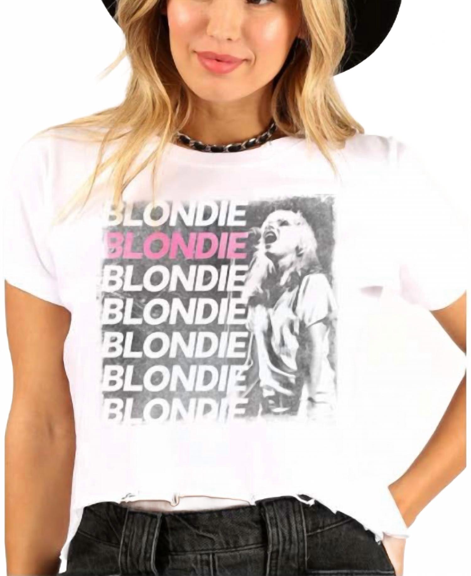 Футболка Blondie Repeat укороченная в цвете натуральный Prince Peter
Футболка Blondie Repeat укороченная в цвете натуральный Prince Peter