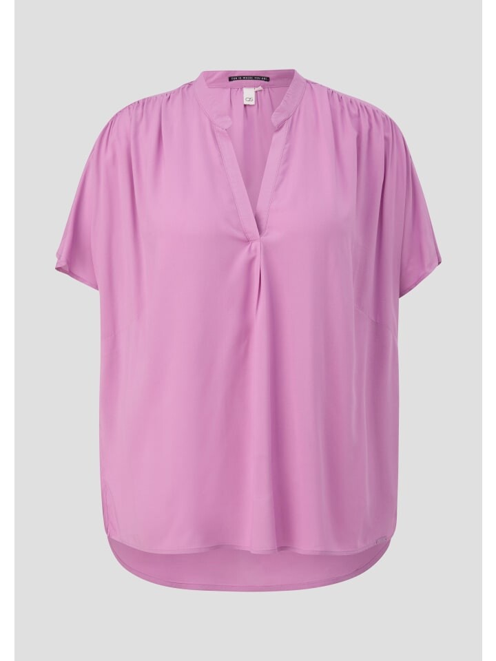 Блуза QS kurzarm, фиолетовый 
Блуза QS kurzarm, фиолетовый