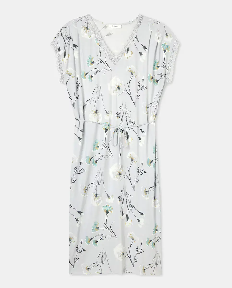 Ночнушка с воротником-стойкой Énfasis, зеленый
Ночнушка с воротником-стойкой Énfasis, зеленый