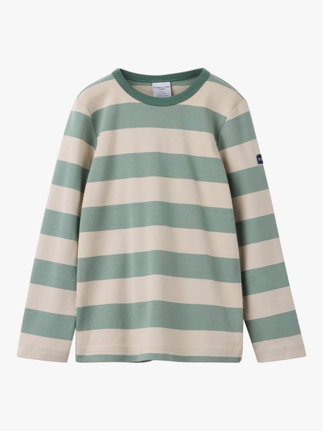 Детская футболка с длинными рукавами из хлопка в полоску Polarn O. Pyret, Green
Детская футболка с длинными рукавами из хлопка в полоску Polarn O. Pyret, Green