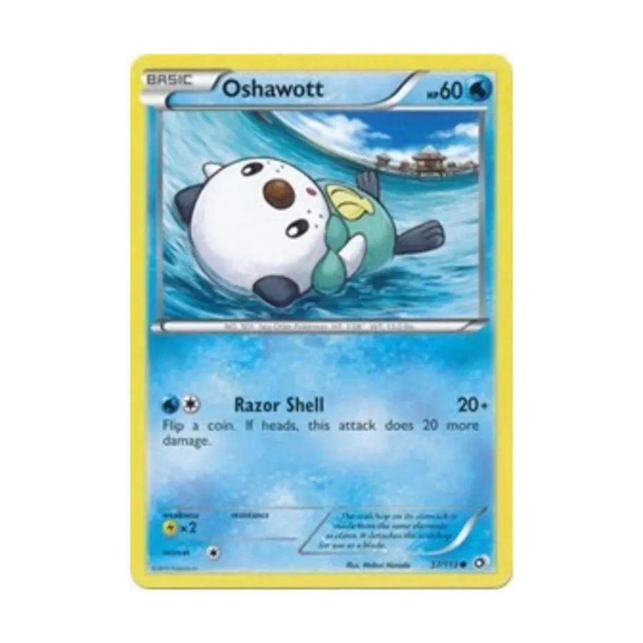 CCG Ошавотт (К) #37, Pokemon - Legendary Treasures - Singles
CCG Ошавотт (К) #37, Pokemon - Legendary Treasures - Singles